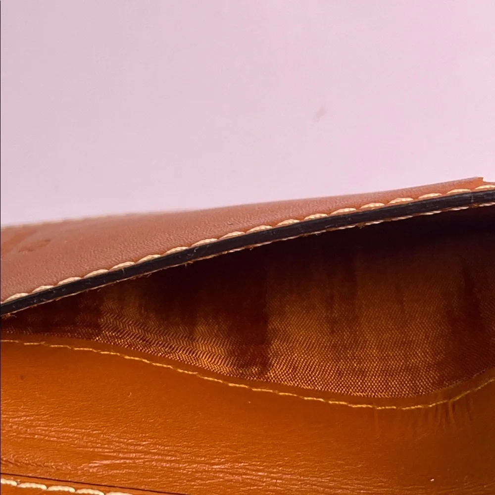 Girard Perregaux Tan leather wallet